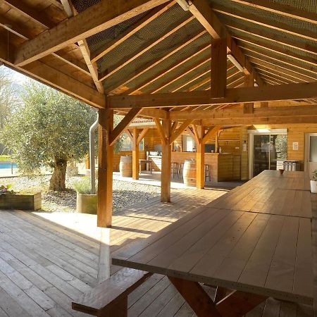 Ensemble De 3 Villas Avec Piscine Chauffee, Esprit Detente Сангине Екстериор снимка