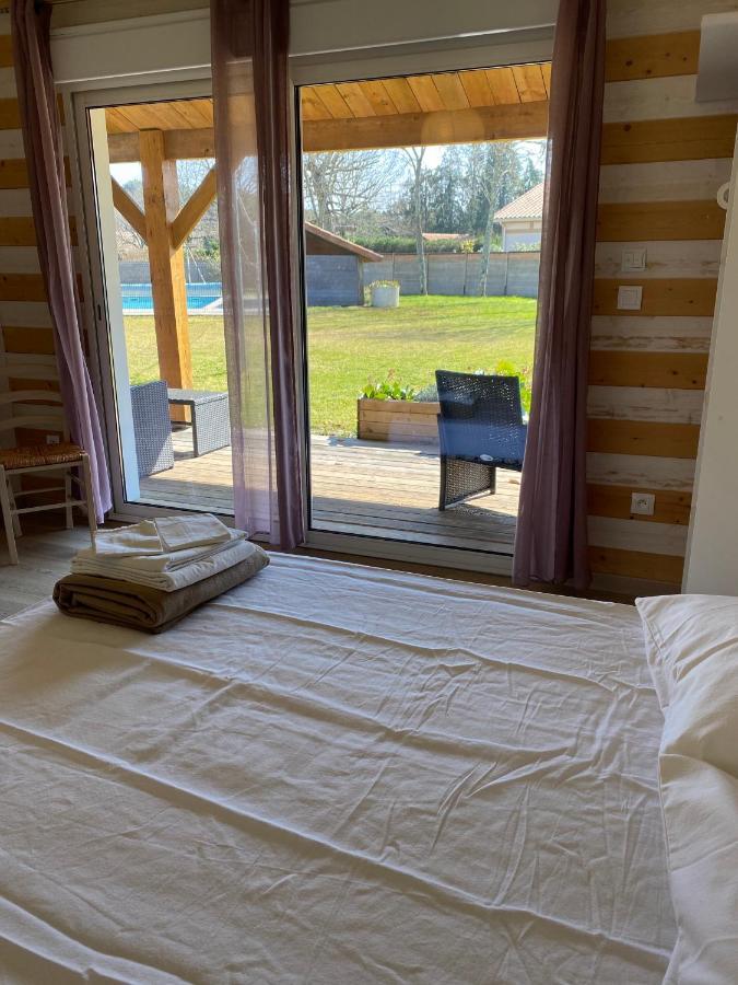 Ensemble De 3 Villas Avec Piscine Chauffee, Esprit Detente Сангине Екстериор снимка
